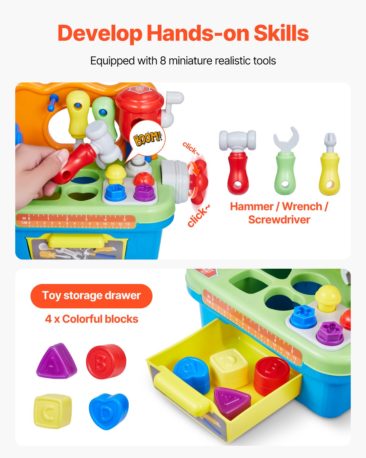 Toddlers Musical Workbench