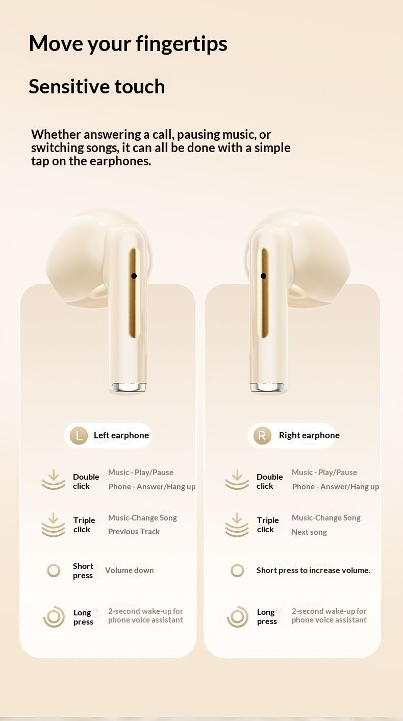 New Wireless Bluetooth Earbuds With Ultra-long Battery Life