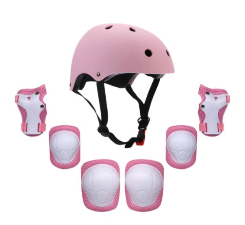 Children's Roller Skating Helmet & Pads