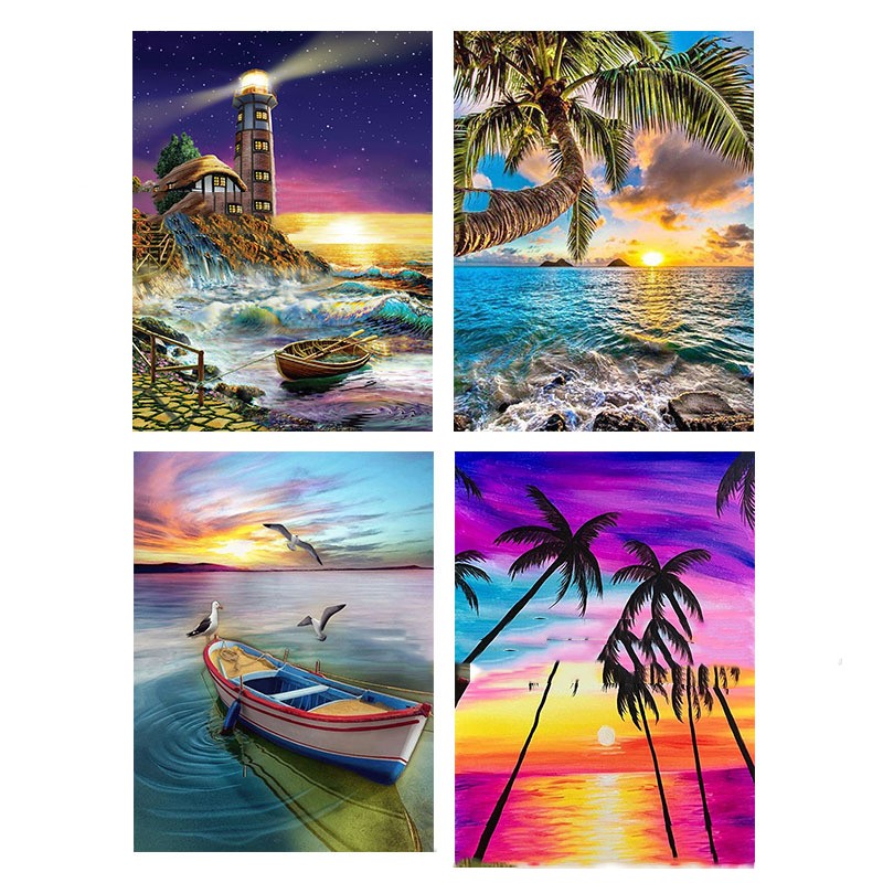 Diamond Painting 4 Design Sets