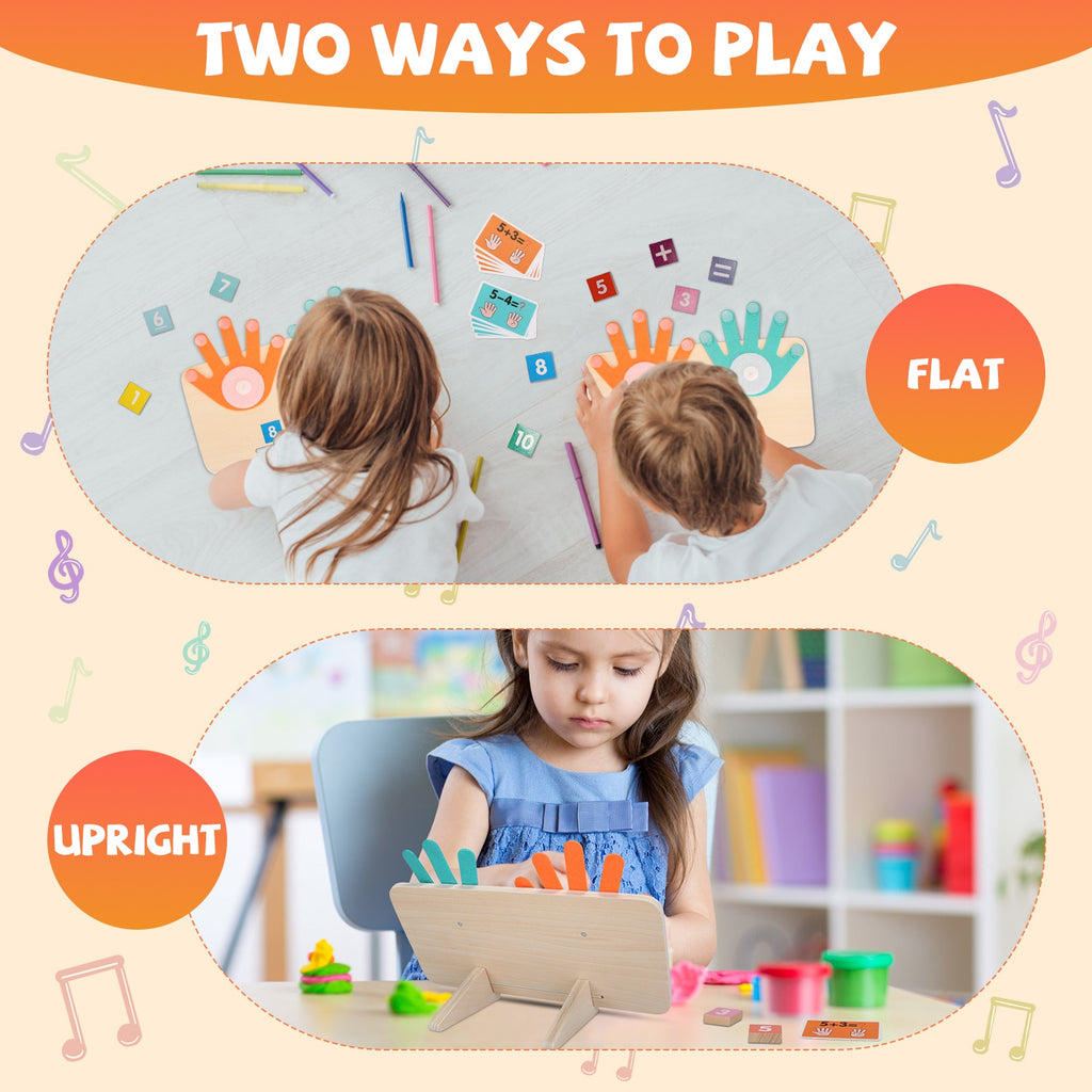 Talking Flash Cards And Finger Counting Math Board Interactive Learning Toys