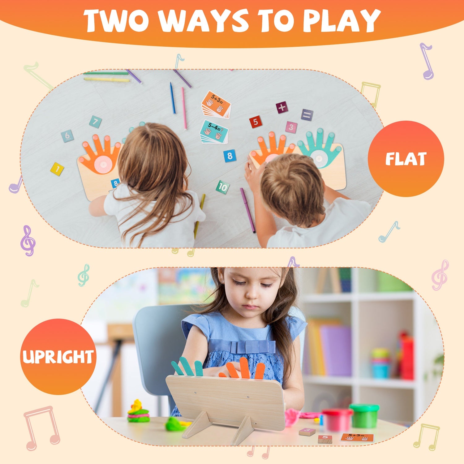 Talking Flash Cards And Finger Counting Math Board Interactive Learning Toys