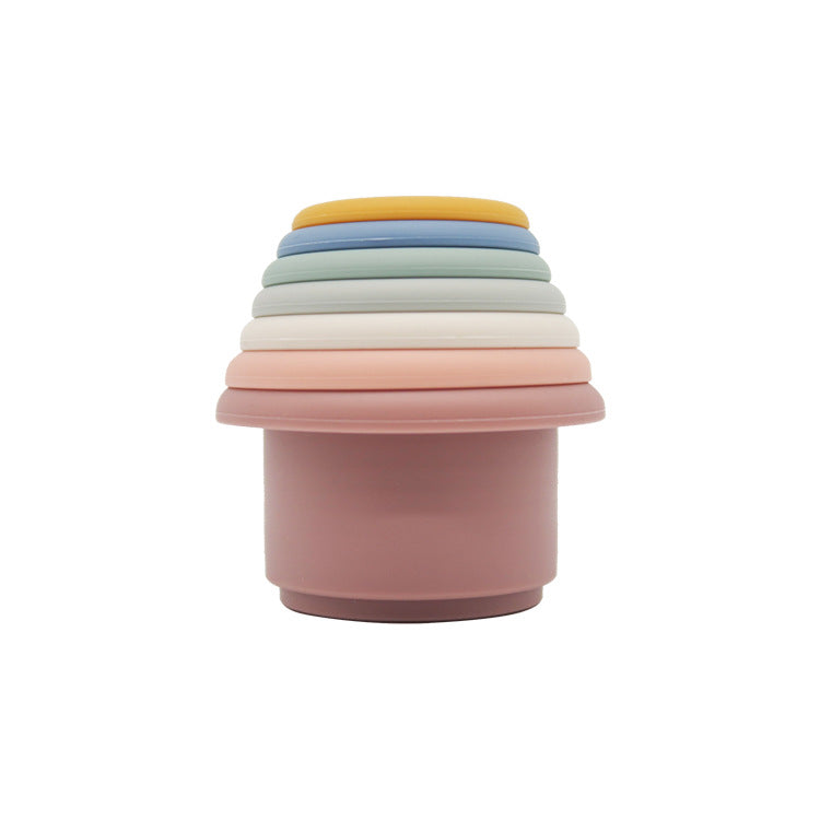 Baby Stacking Silicone Cups