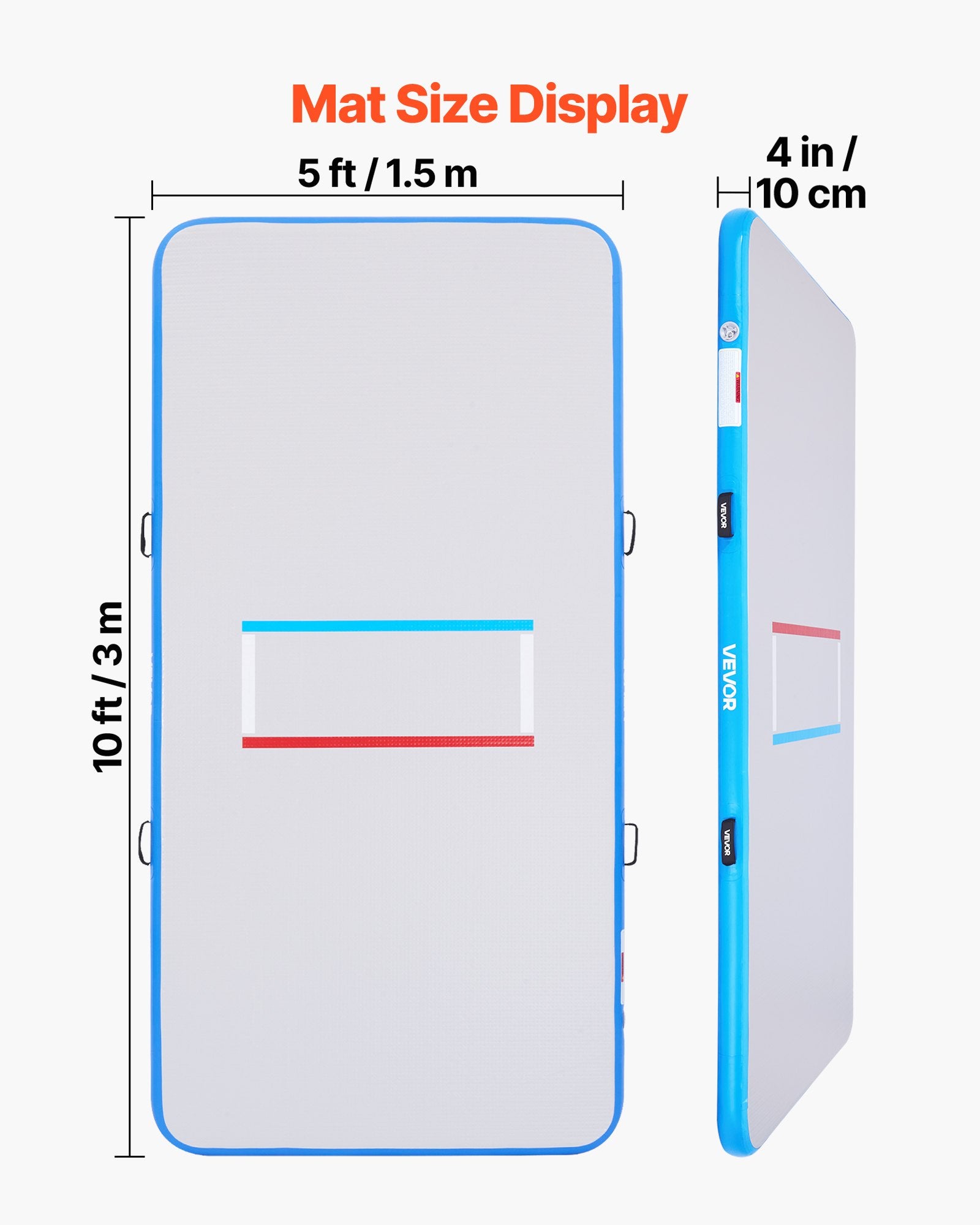 Inflatable Training Mat for Gymnastics and more