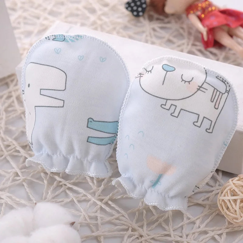 5 pairs Newborn Baby Mittens