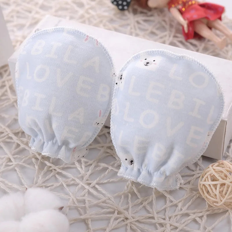 5 pairs Newborn Baby Mittens