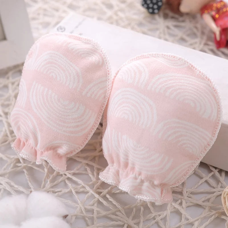5 pairs Newborn Baby Mittens