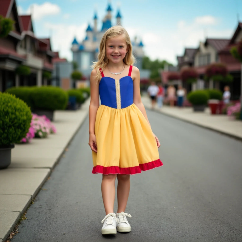 Girls Princess Dresses For 1-10 Years