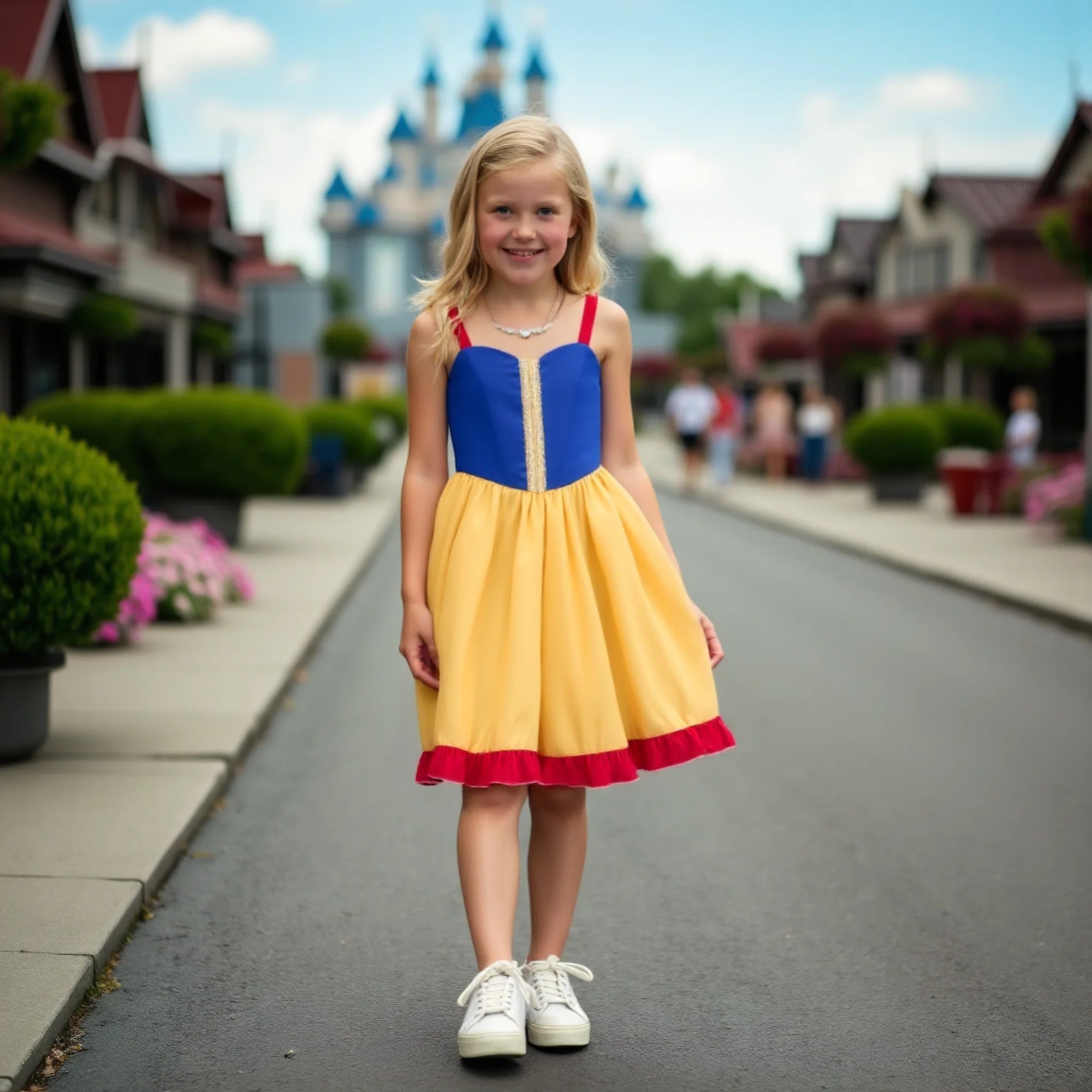 Girls Princess Dresses For 1-10 Years