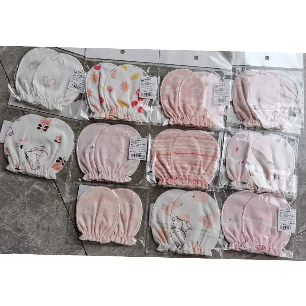 5 pairs Newborn Baby Mittens