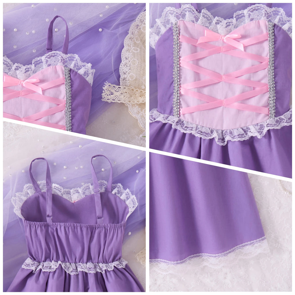 Girls Princess Dresses For 1-10 Years