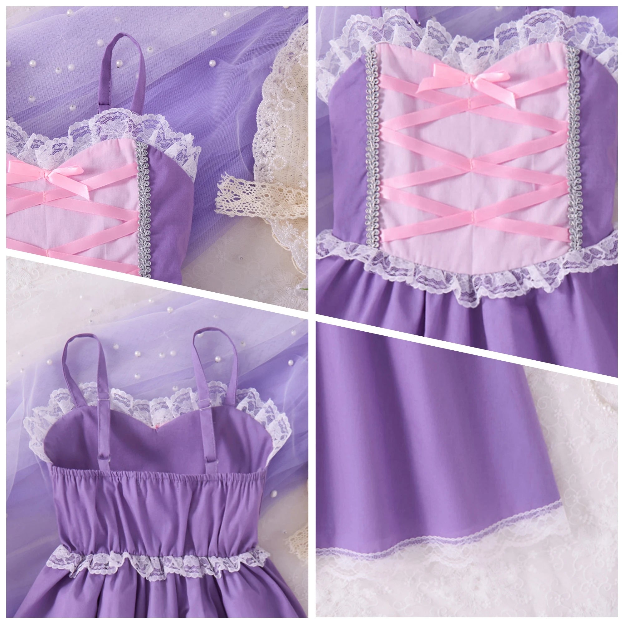 Girls Princess Dresses For 1-10 Years