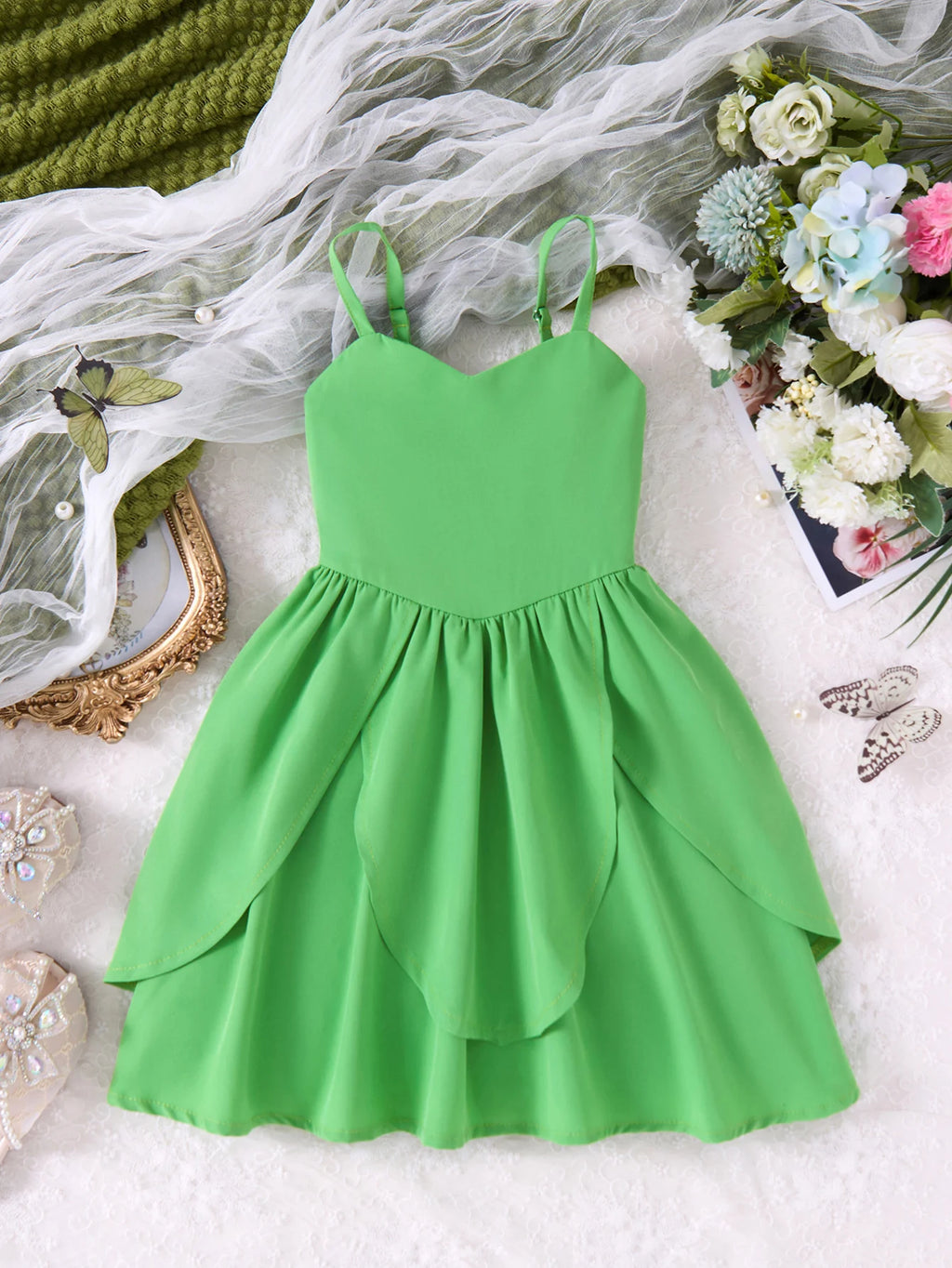 Girls Princess Dresses For 1-10 Years