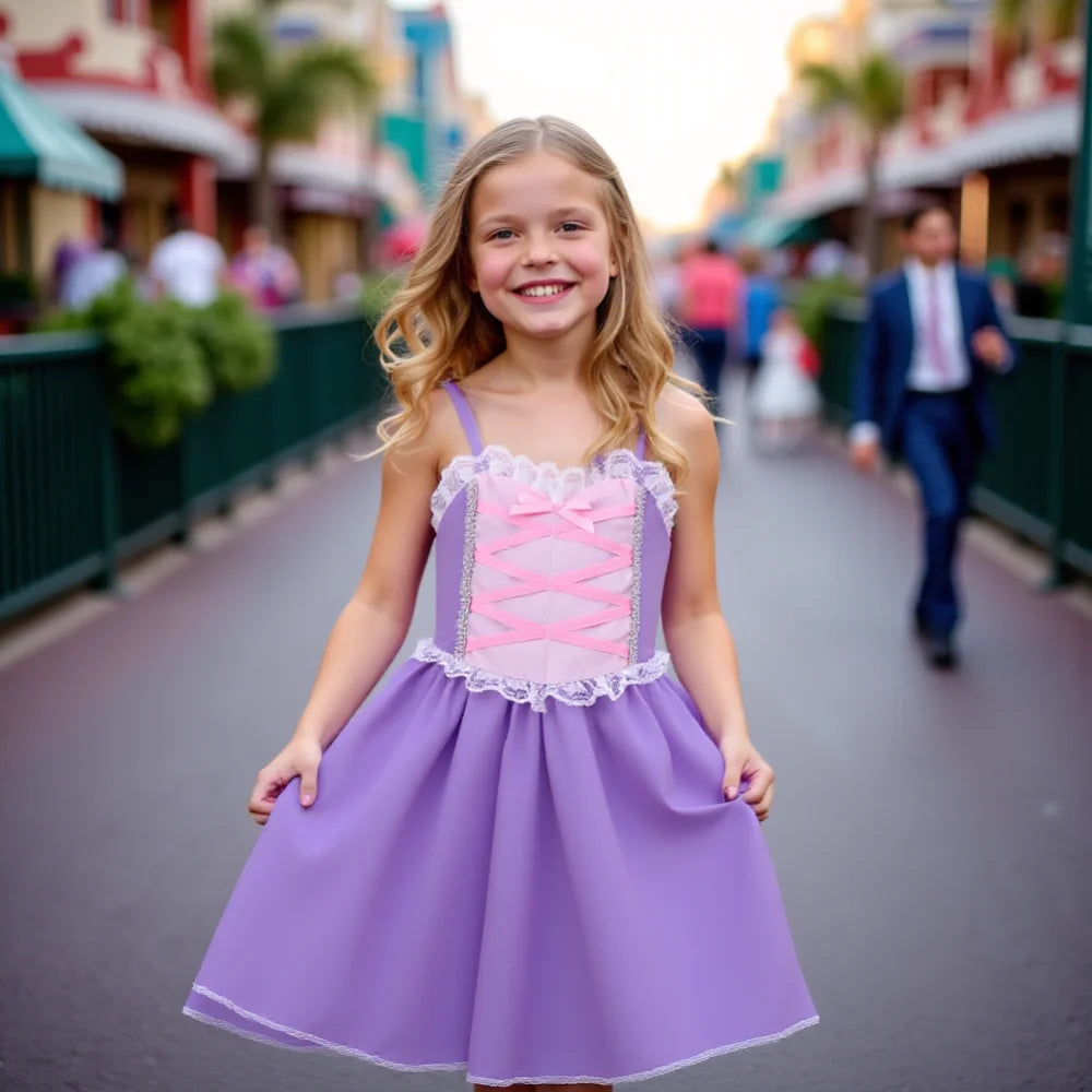 Girls Princess Dresses For 1-10 Years