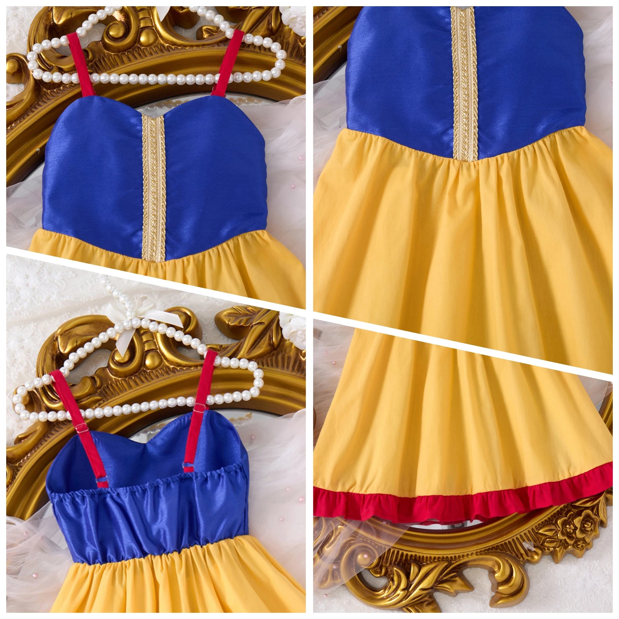 Girls Princess Dresses For 1-10 Years