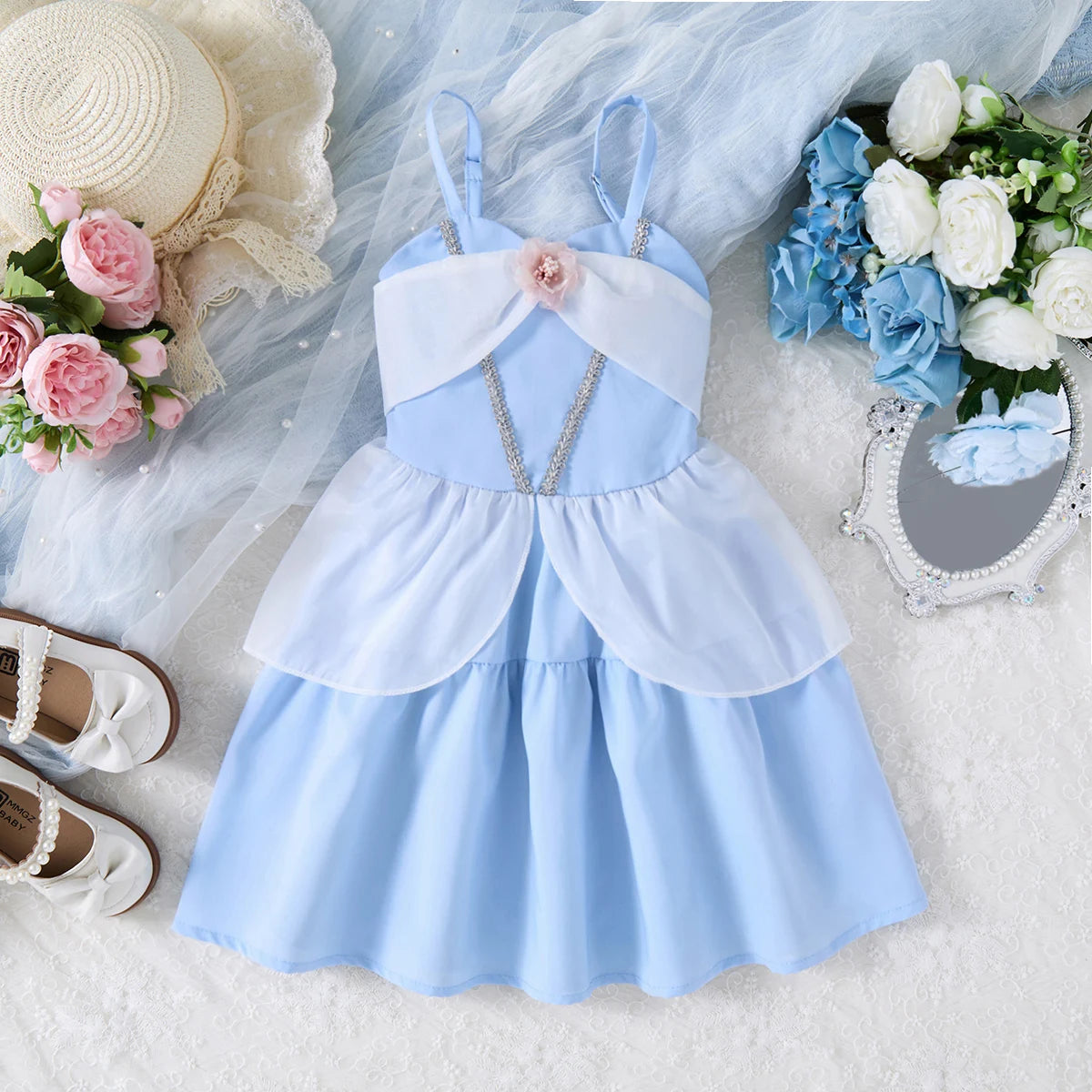 Girls Princess Dresses For 1-10 Years