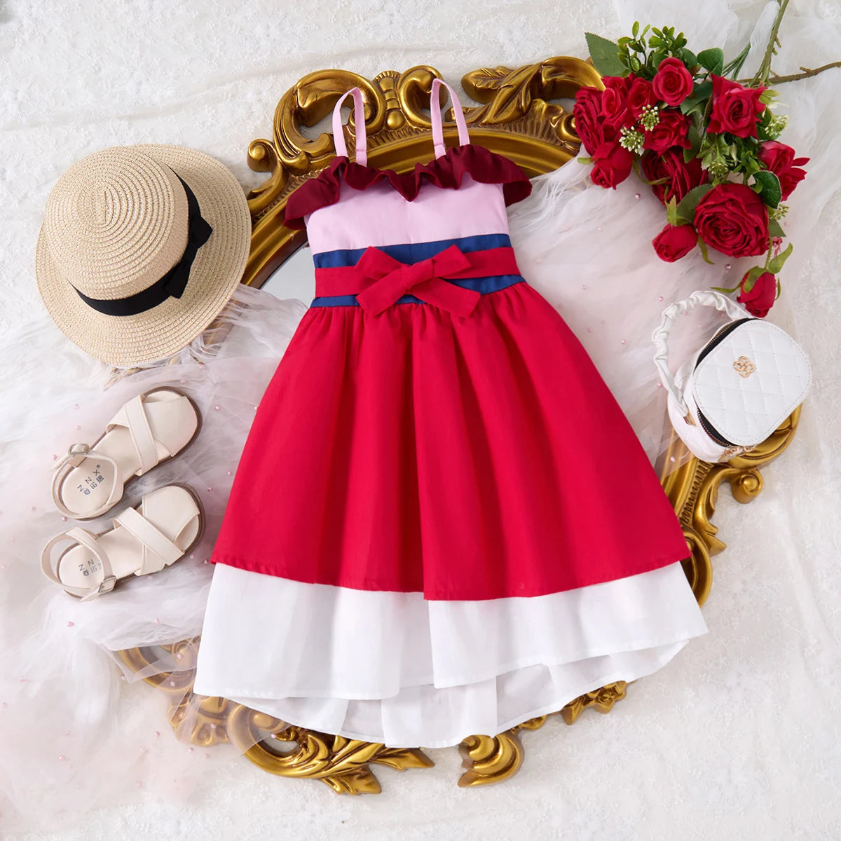 Girls Princess Dresses For 1-10 Years