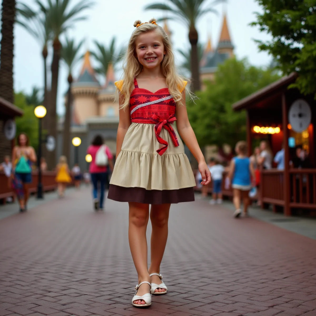 Girls Princess Dresses For 1-10 Years