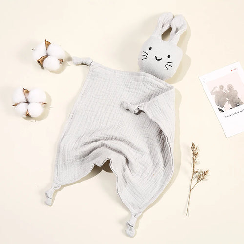 Baby Cotton Rabbit Mini Blanket