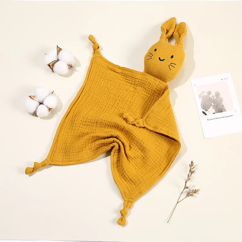 Baby Cotton Rabbit Mini Blanket