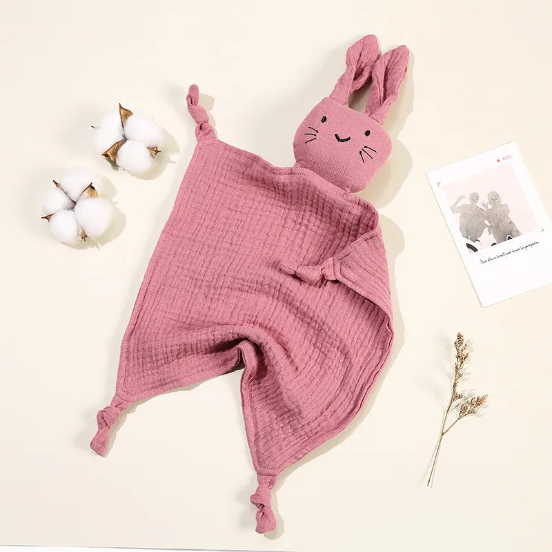 Baby Cotton Rabbit Mini Blanket