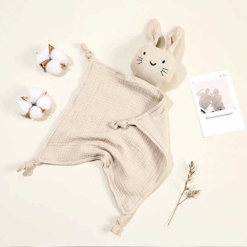 Baby Cotton Rabbit Mini Blanket