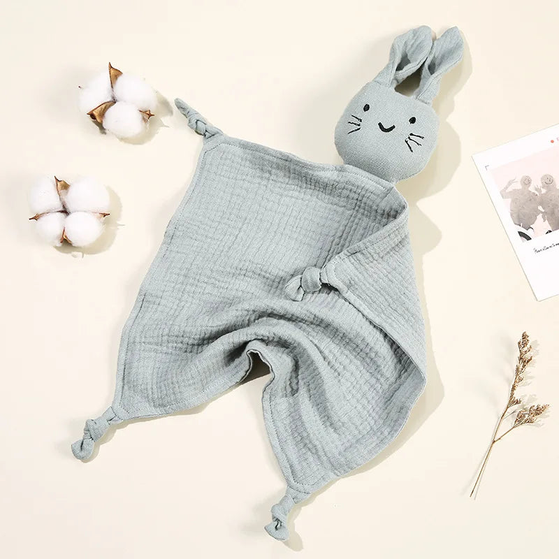 Baby Cotton Rabbit Mini Blanket