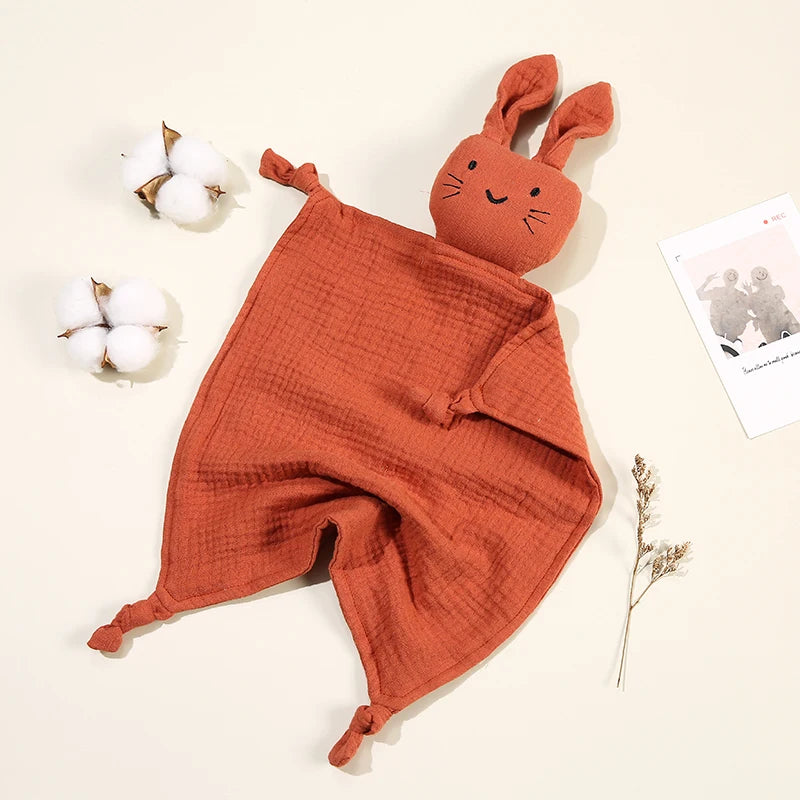 Baby Cotton Rabbit Mini Blanket
