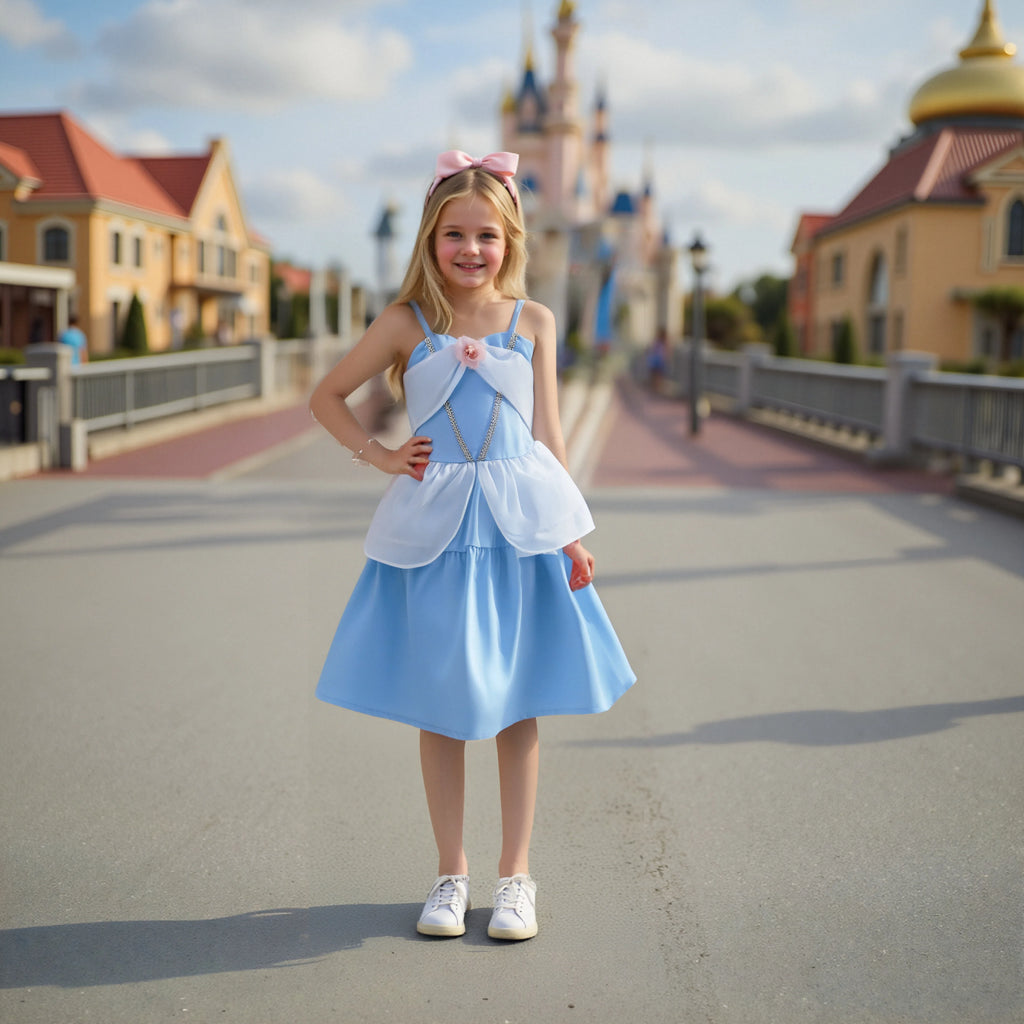 Girls Princess Dresses For 1-10 Years