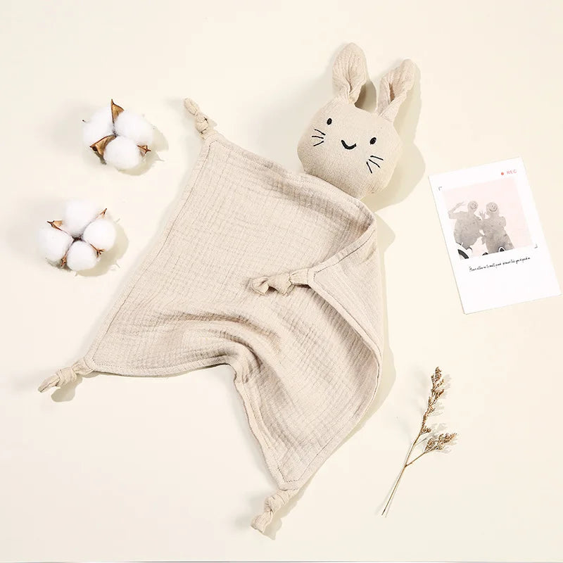 Baby Cotton Rabbit Mini Blanket