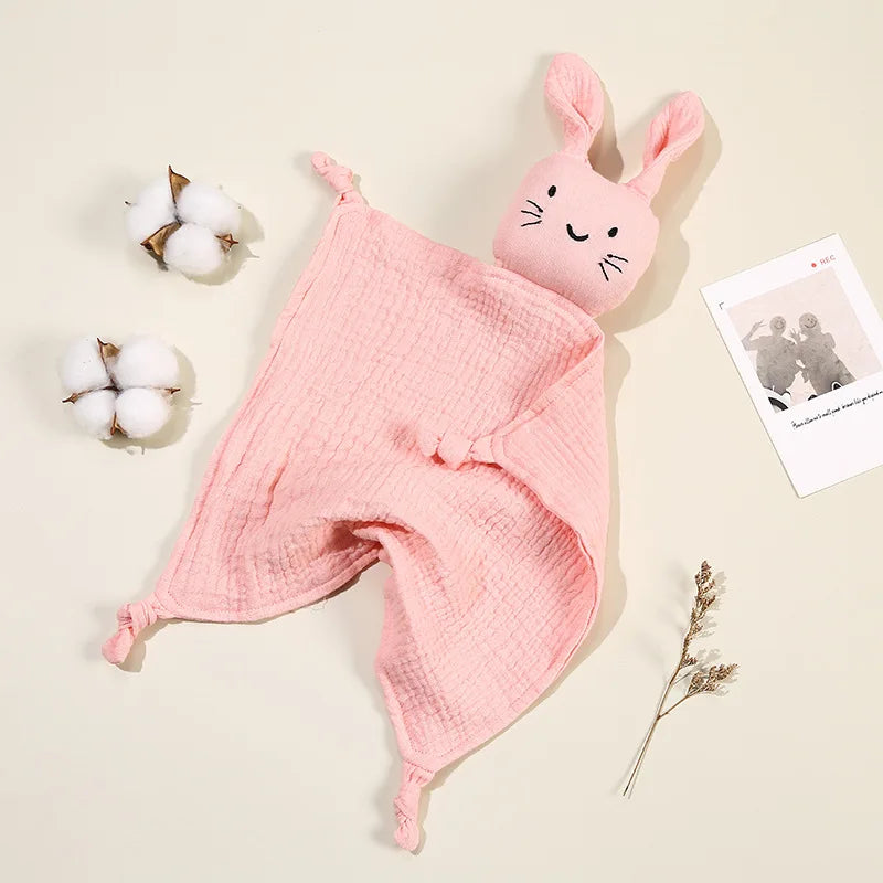 Baby Cotton Rabbit Mini Blanket
