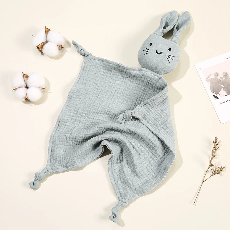 Baby Cotton Rabbit Mini Blanket