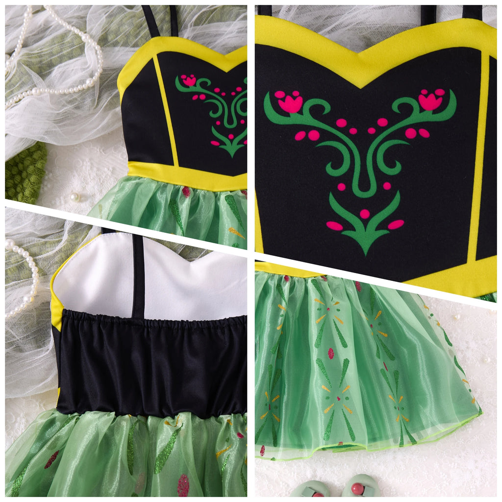 Girls Princess Dresses For 1-10 Years
