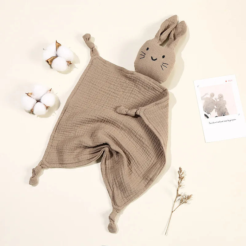 Baby Cotton Rabbit Mini Blanket