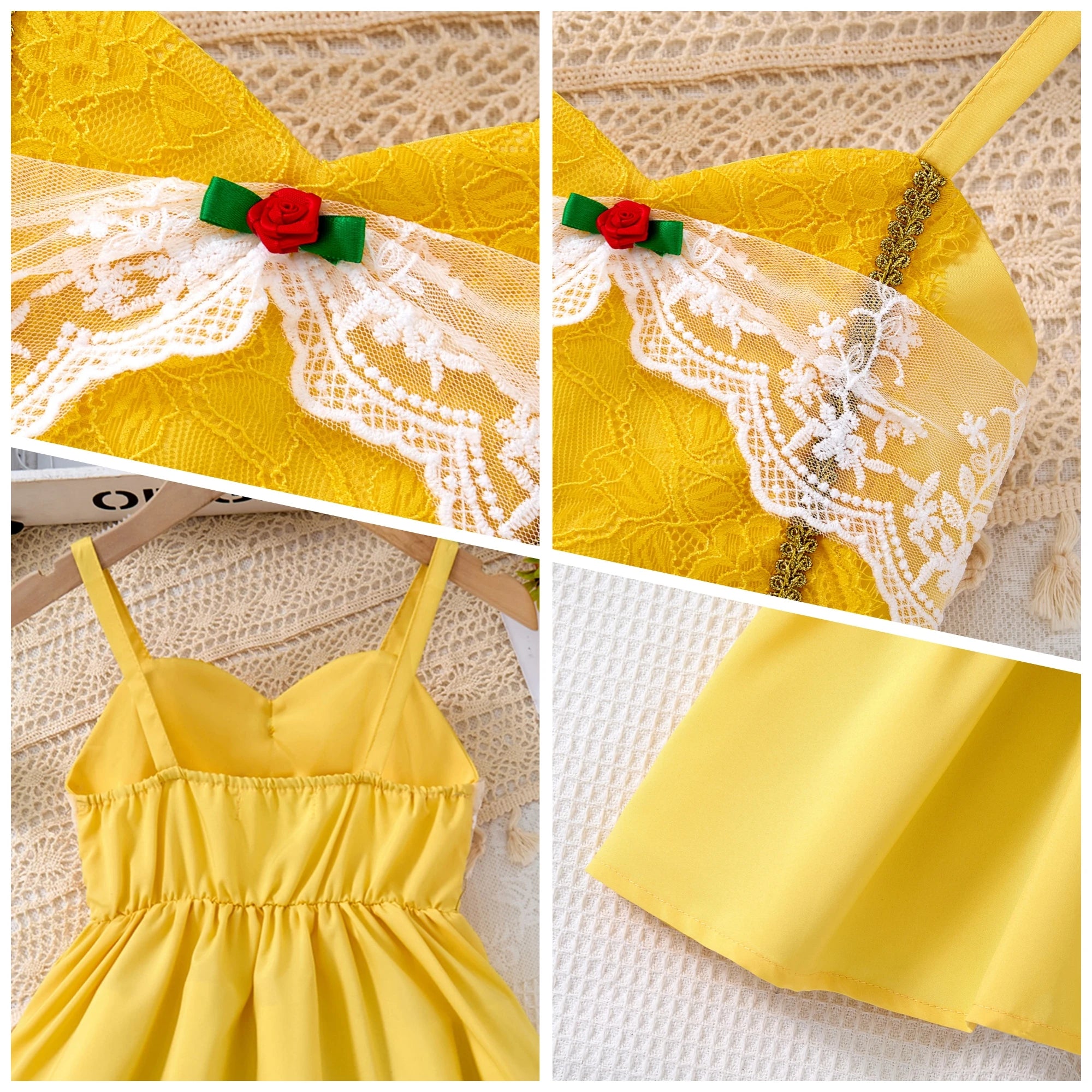 Girls Princess Dresses For 1-10 Years