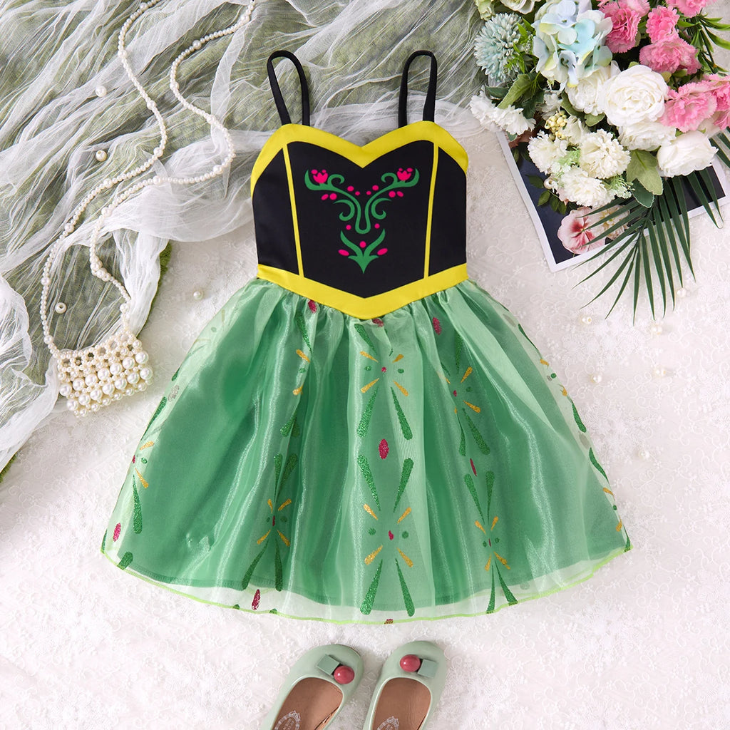 Girls Princess Dresses For 1-10 Years