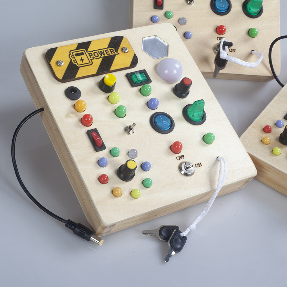Educational Wooden Light Board