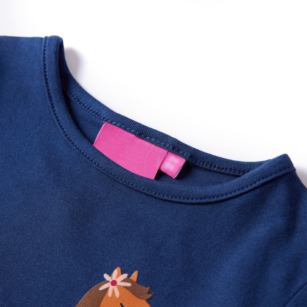 Children's long-sleeved pony shirt