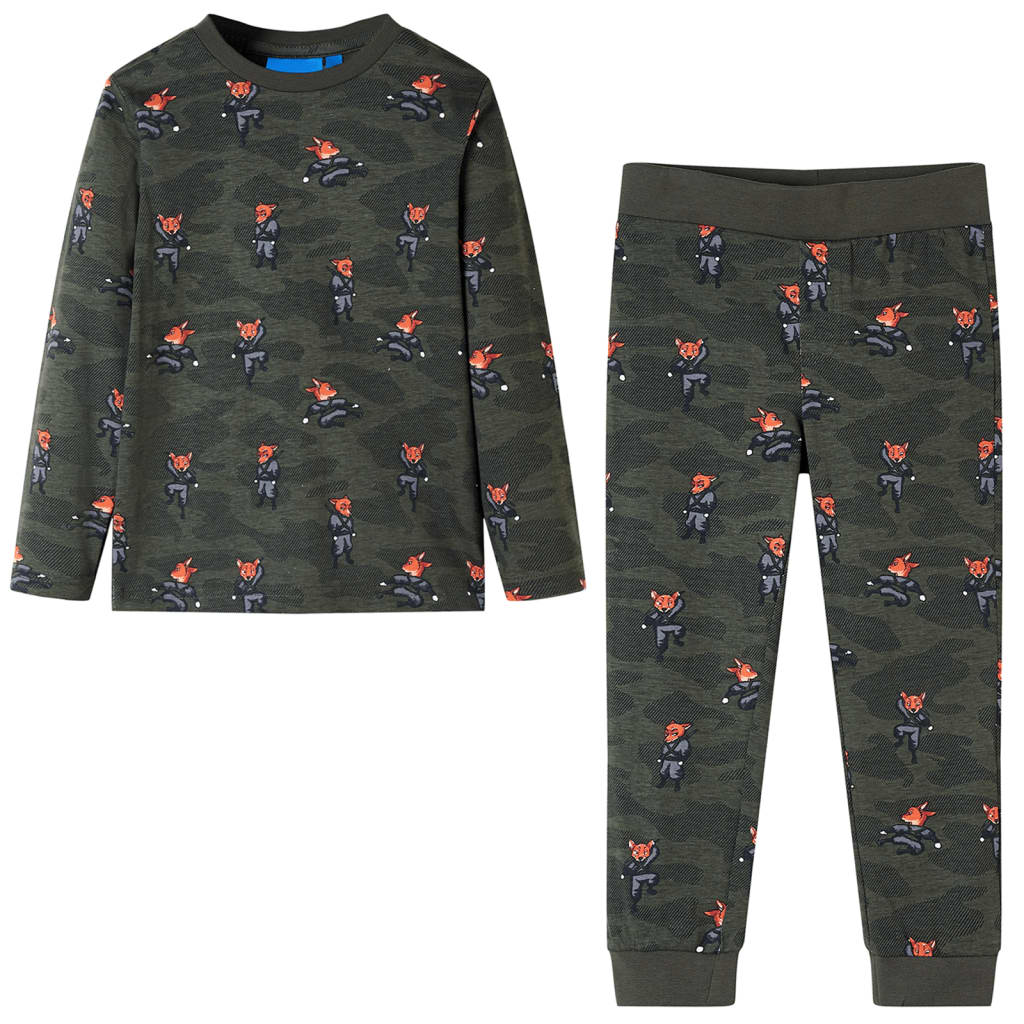 Children's long-sleeved pajamas
