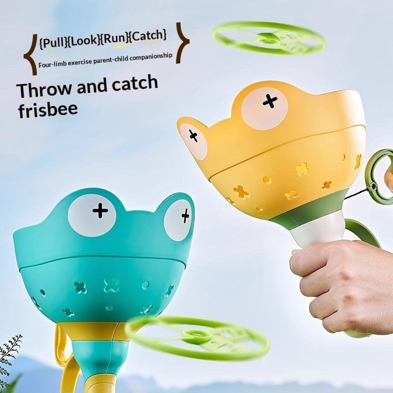 Frog-Powered Flying Disc Set