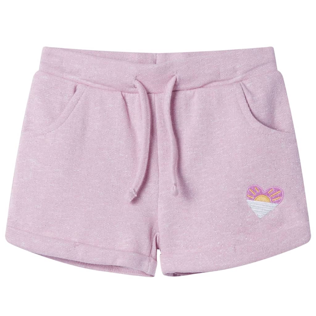 Children's shorts with drawstring