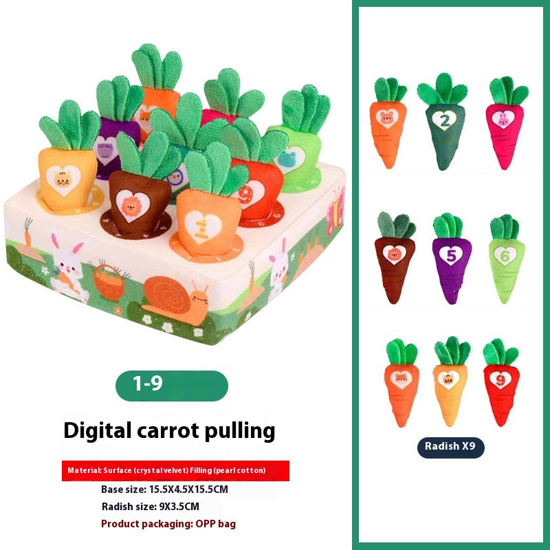 Baby Tear-proof Radish Extraction Toys