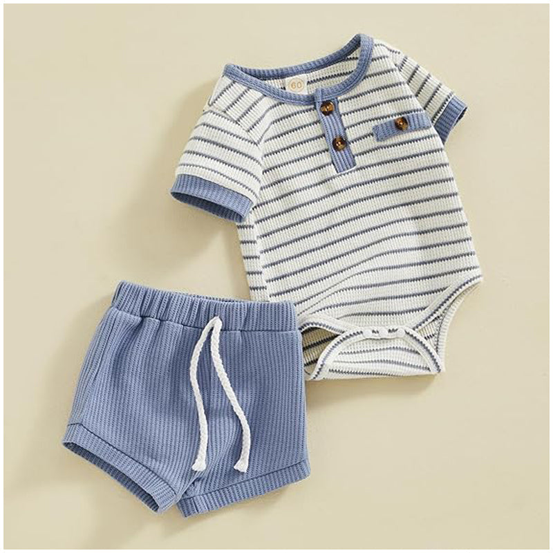 Baby boys Short Sleeve Shorts Set