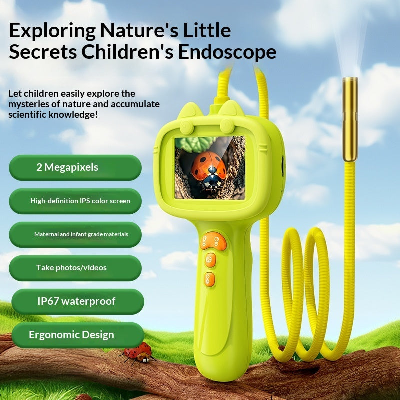 Kids Outdoor Handheld Photo Endoscope