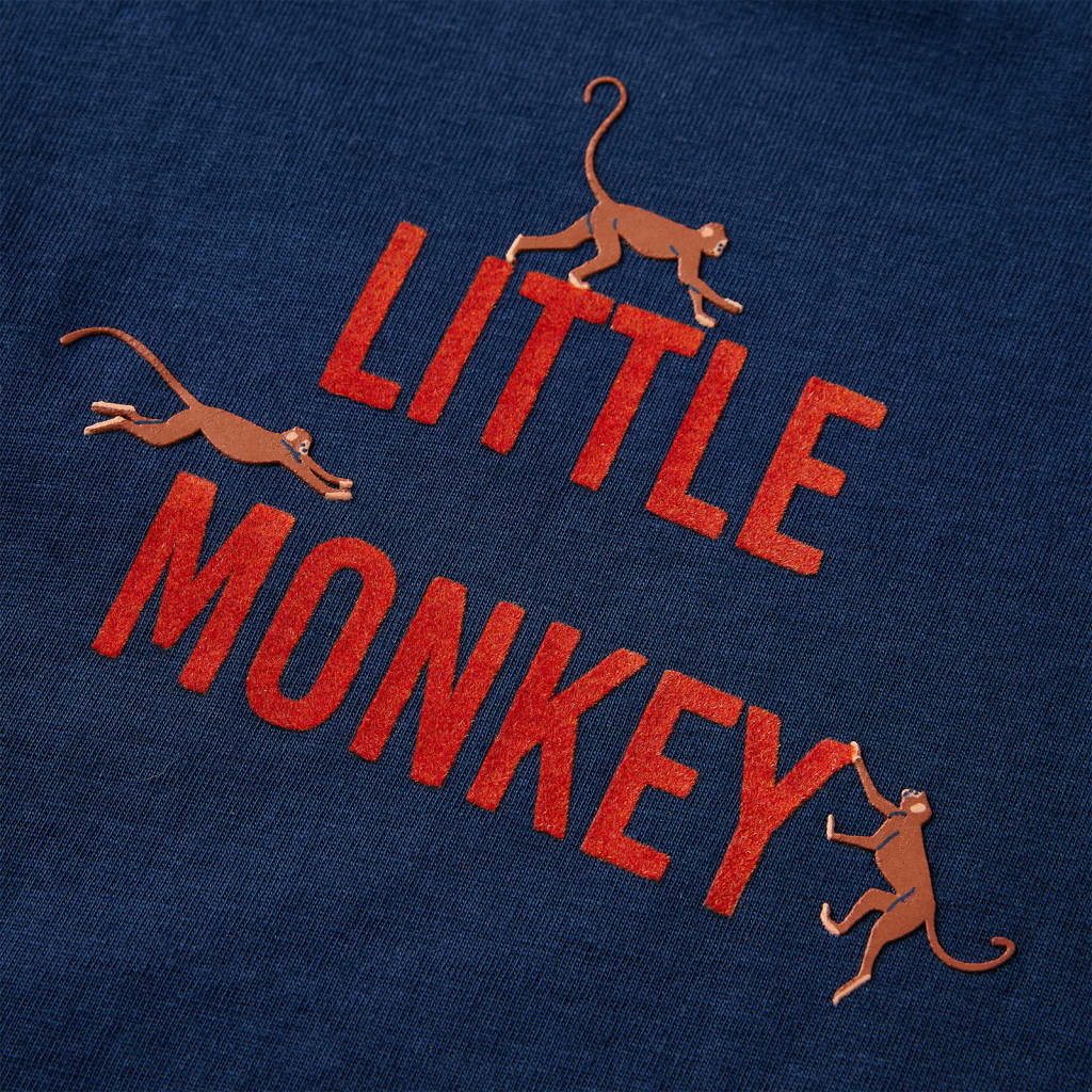 Children's little monkey sweatshirt