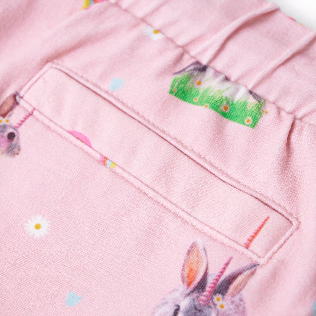 Girls shorts with drawstring