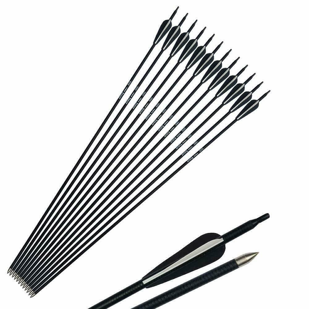 40 Lb. Recurve Bow w/ Fiberglass Arrows for Archery Hunting