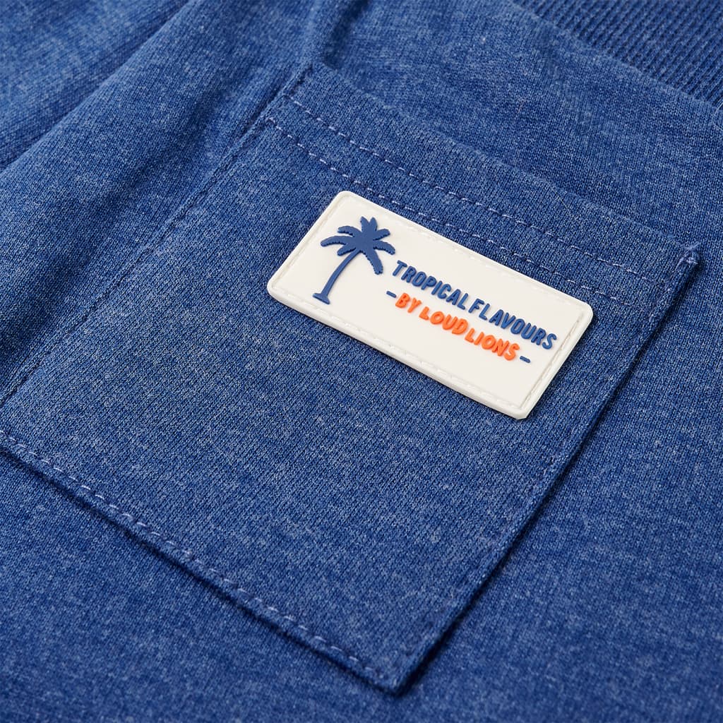Children's shorts with drawstring