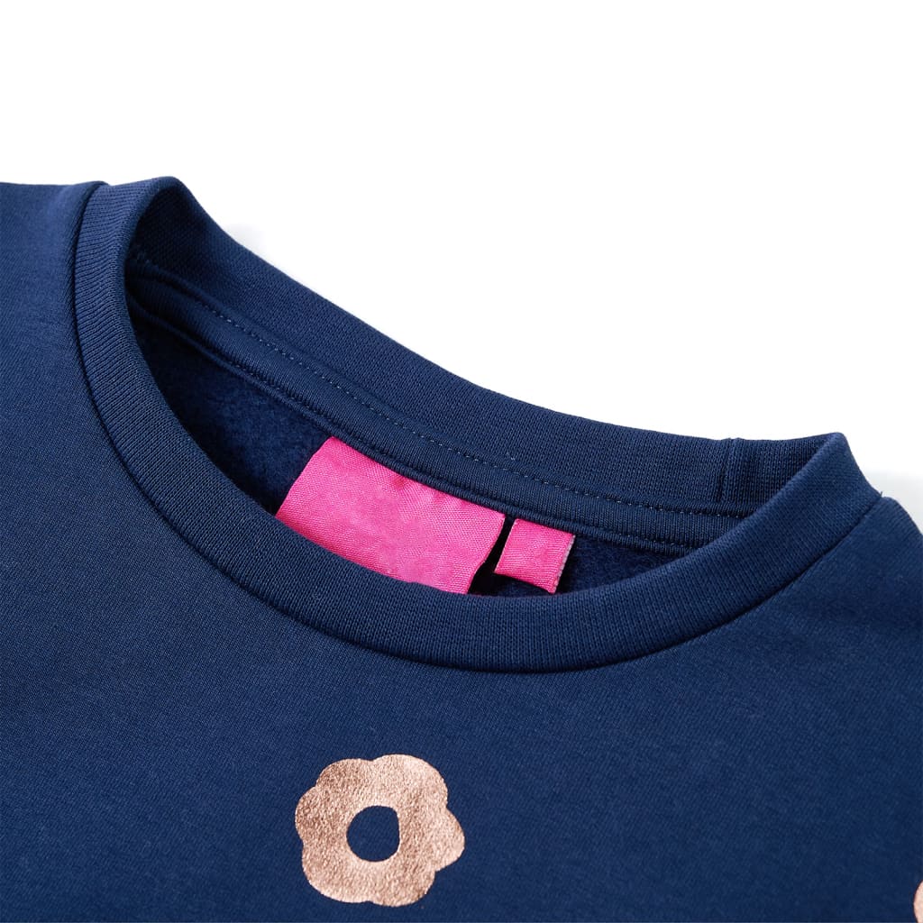 Children's sweatshirt navy blue