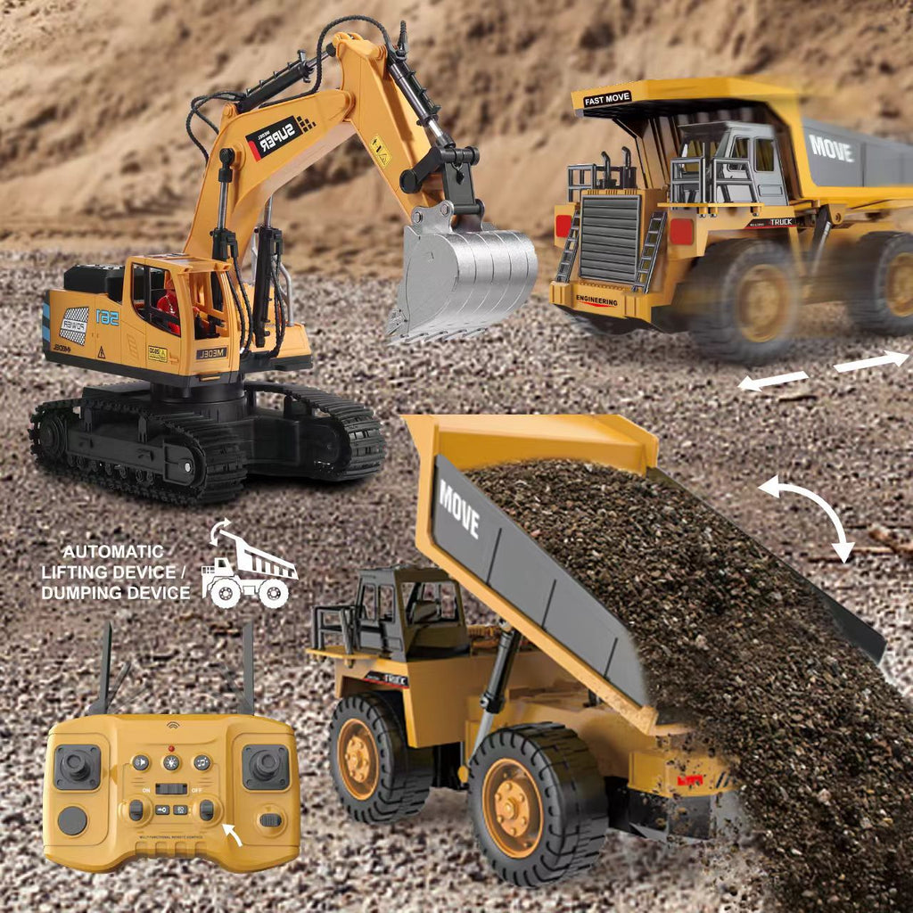 Alloy R/C Dump Truck